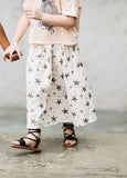 Rylee + Cru Star Maxi Skirt / Vanilla