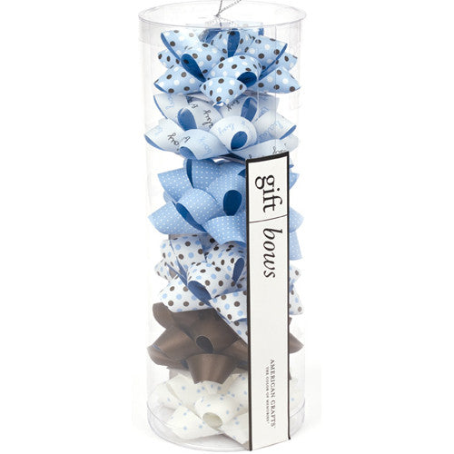Blue Gift Bows from American Crafts - Gemgem