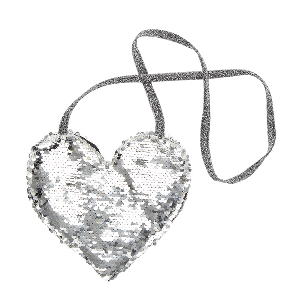 Rock Your Baby - All Heart Handbag Silver - Gemgem