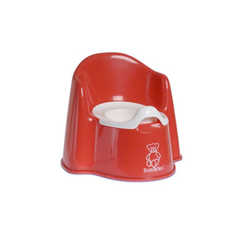 Baby Bjorn Red Potty Chair