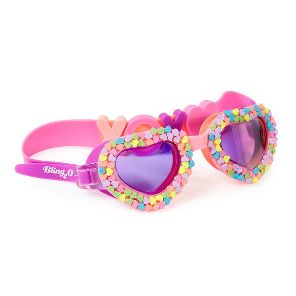 Bling2o Candy Heart Girl Swim Goggles