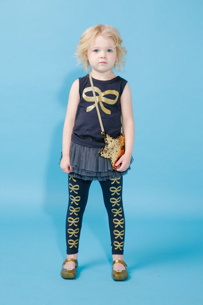 Rock your baby French Bow Circus Tights - Gemgem