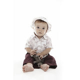 [Egg Baby] Voile Button - Down Shirt - raisin - Gemgem  - 2