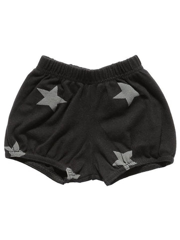 Nununu Unisex Star Yoga Shorts Dark Gray/Black