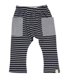 Go gently baby Stripe pants in Silver Gray - Gemgem  - 2