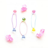 hello shiso candy gem ponytail holder - Gemgem  - 2