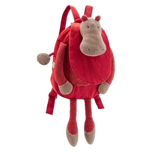 [Moulin Roty] Hippo Backpack - Gemgem  - 1