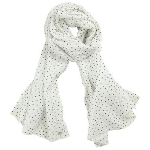 [Ikks] Dotted cotton cheich scarf - Gemgem 