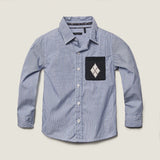 Ikks Boy stripe shirt with pocket - Gemgem  - 1