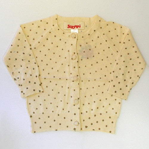 [Siaomimi] Polka dot cardigan - cream - Gemgem  - 1