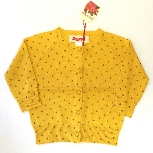 [Siaomimi] Polka dot cardigan - marigold - Gemgem  - 1