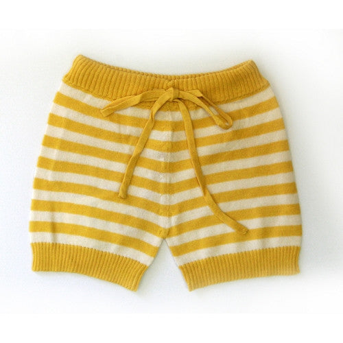[Siaomimi] Striped shorts - marigold - Gemgem  - 1