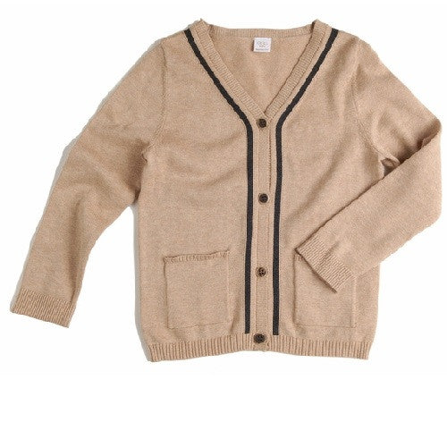 [Egg baby] Knit V-neck cardigan - Gemgem