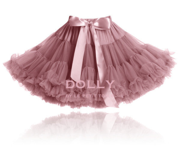 DOLLY by Le Petit Tom THUMBELINA pettiskirt mauve - Gemgem  - 1