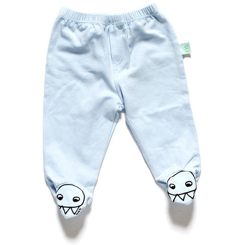 [Minti] Sock saver pant 'Claw Face' - baby blue - Gemgem