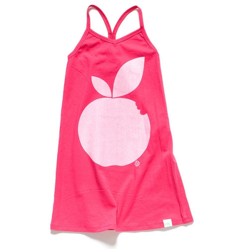 [Minti] Shoestring dress 'Apple' - Hot Pink - Gemgem  - 1